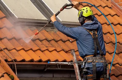 Démoussage et hydrofuge de toiture à Léré